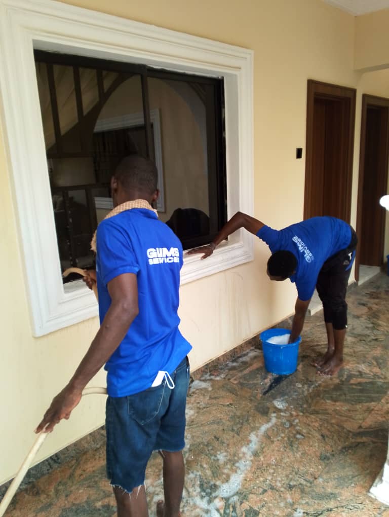 Cleaning service background